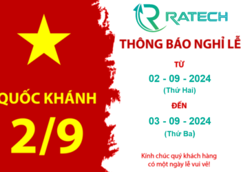 Thông báo nghỉ lễ Quốc Khánh 02-09-2024